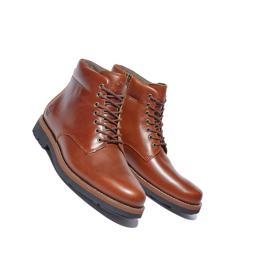 Timberland Alden Brook Side-Zip χειμωνιατικα μποτακια ανδρικα καφε | GR-IKF3597