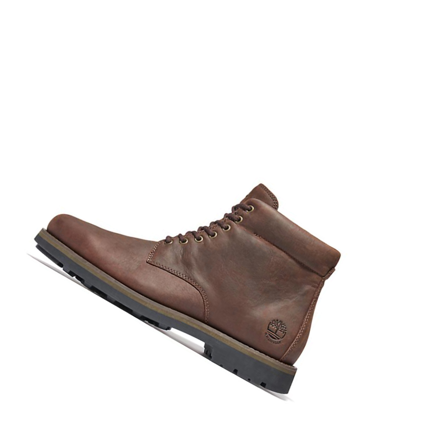 Timberland Alden Brook Side-Zip χειμωνιατικα μποτακια ανδρικα σκούρο καφε | GR-WIC4132