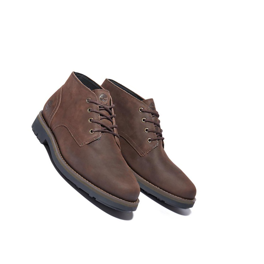 Timberland Alden Brook Μπότες Chukka ανδρικα σκούρο καφε | GR-CLD0148