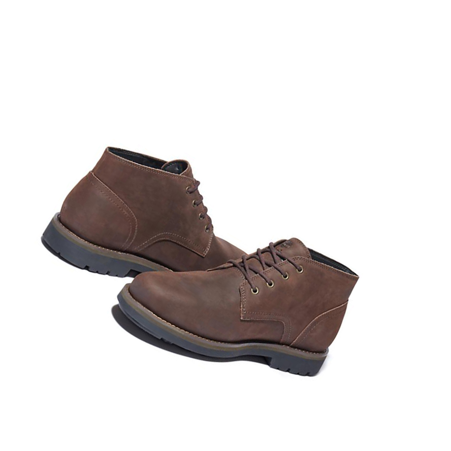 Timberland Alden Brook Μπότες Chukka ανδρικα σκούρο καφε | GR-CLD0148