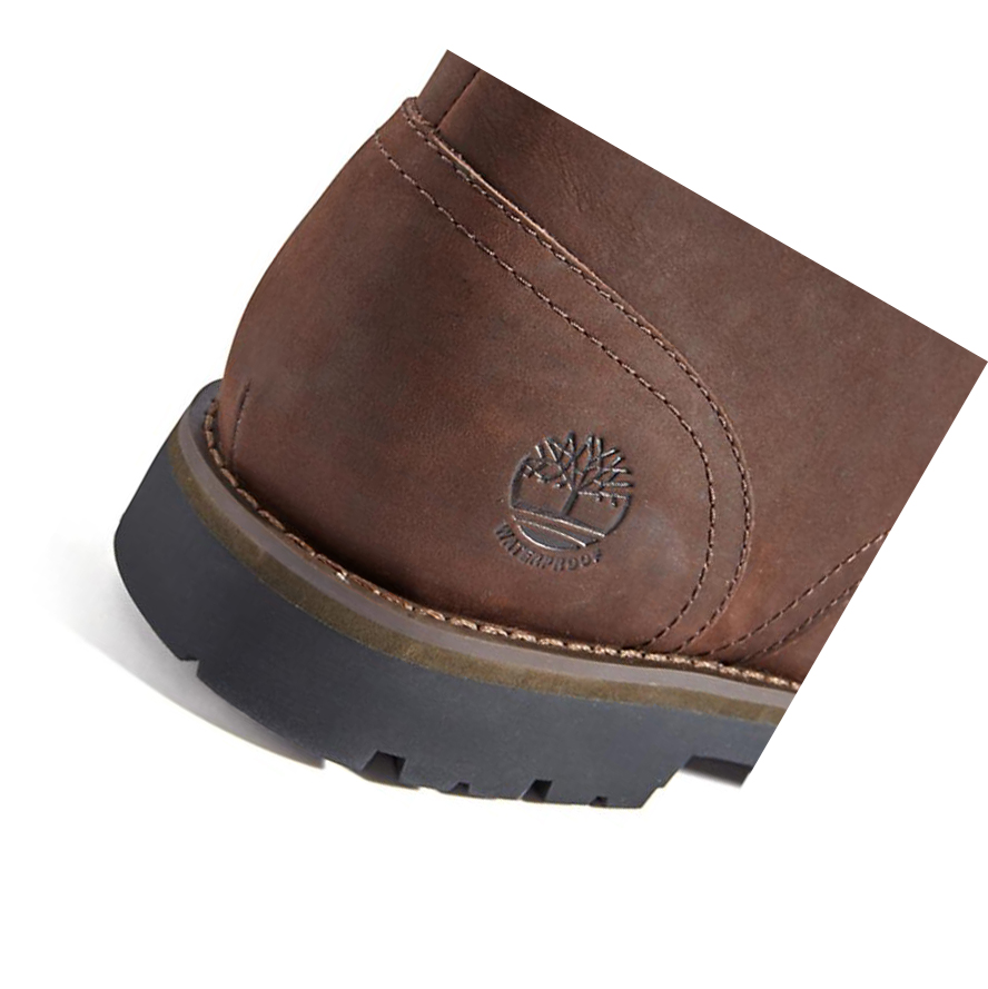 Timberland Alden Brook Μπότες Chukka ανδρικα σκούρο καφε | GR-CLD0148