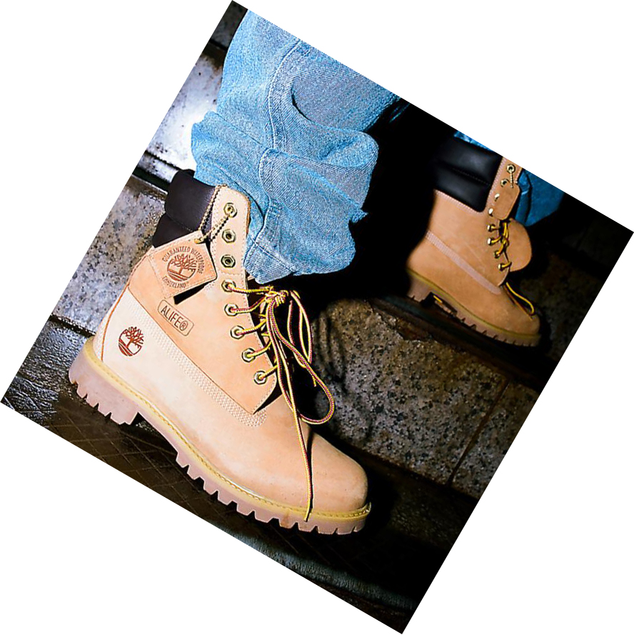 Timberland Alife x Timberland® 7.5 Inch χειμωνιατικα μποτακια ανδρικα κίτρινα | GR-FUW9061