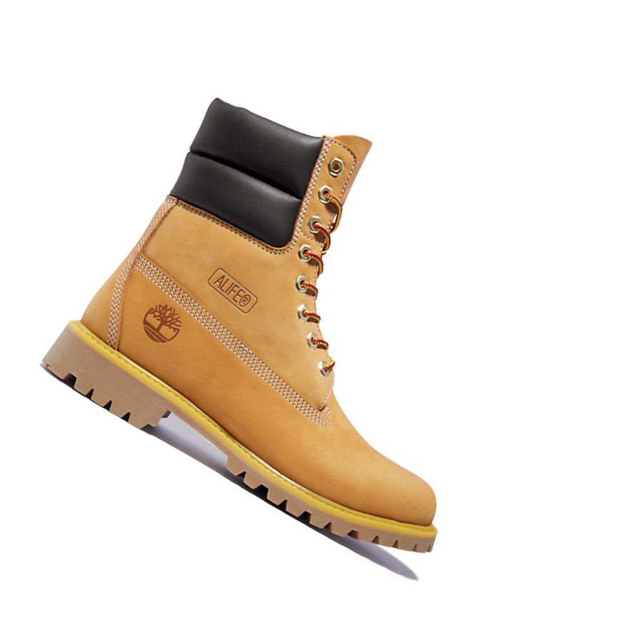 Timberland Alife x Timberland® 7.5 Inch χειμωνιατικα μποτακια ανδρικα κίτρινα | GR-FUW9061