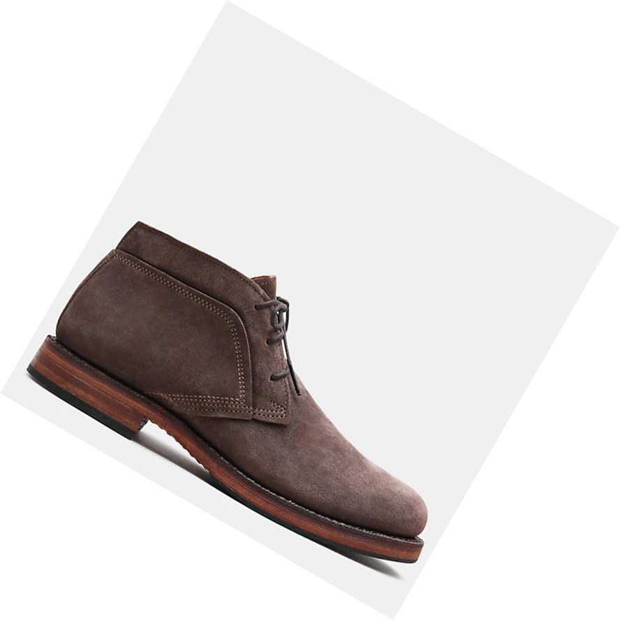 Timberland American Craft Μπότες Chukka ανδρικα σκούρο καφε | GR-KBS8691