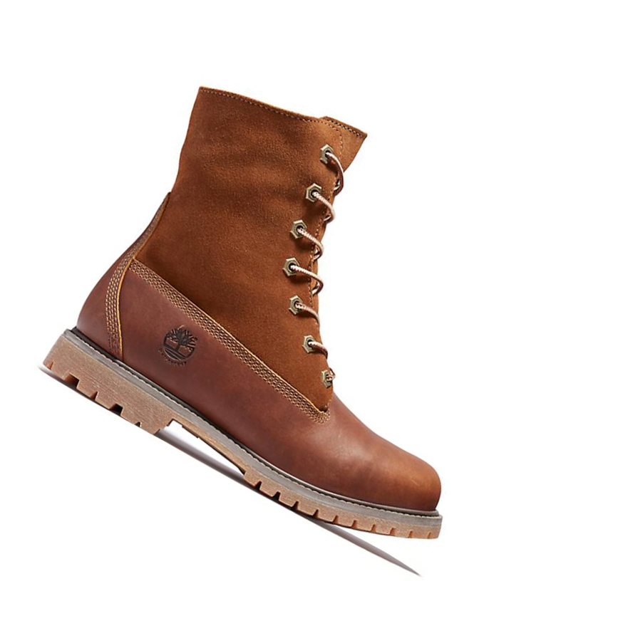 Timberland Authentic Fold-over Original 6-inch Boots γυναικεια καφε | GR-IDS8914