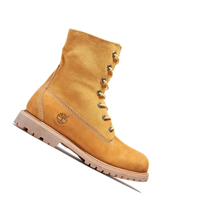 Timberland Authentic Fold-over μποτακια γυναικεια κίτρινα | GR-TVA3750