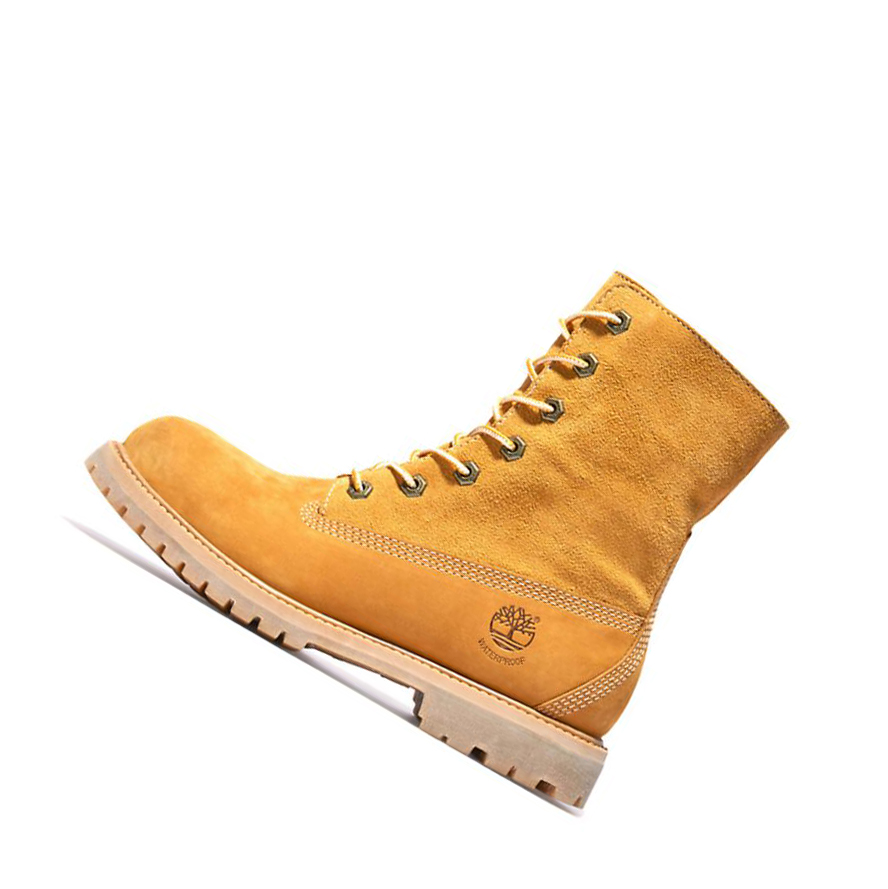 Timberland Authentic Fold-over μποτακια γυναικεια κίτρινα | GR-TVA3750