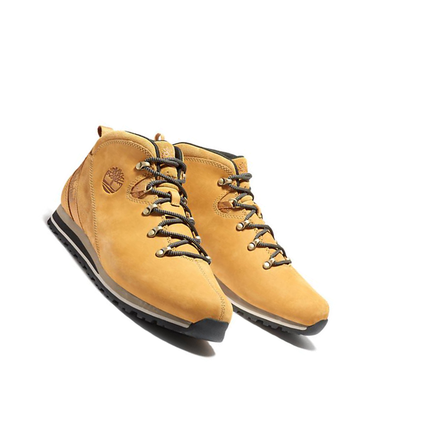 Timberland Bartlett Ridge Mid Hiker Μπότες Chukka ανδρικα κίτρινα | GR-FRV1320