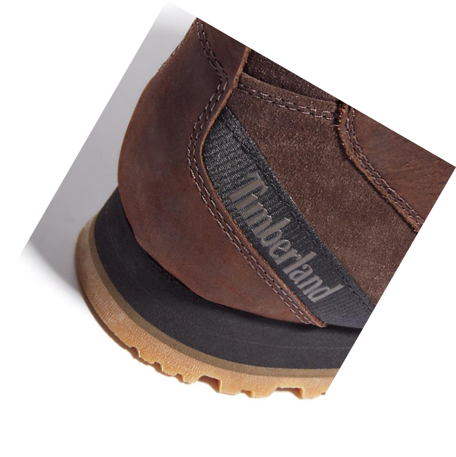 Timberland Bartlett Ridge Mid Hiker Μπότες Chukka ανδρικα σκούρο καφε | GR-GPN2047