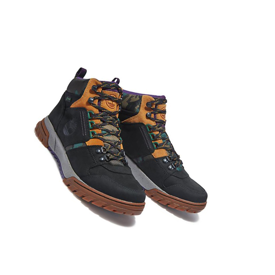 Timberland Boulder Trail Trekker Chukka μποτακια πεζοποριασ ανδρικα μαυρα | GR-KQC4379