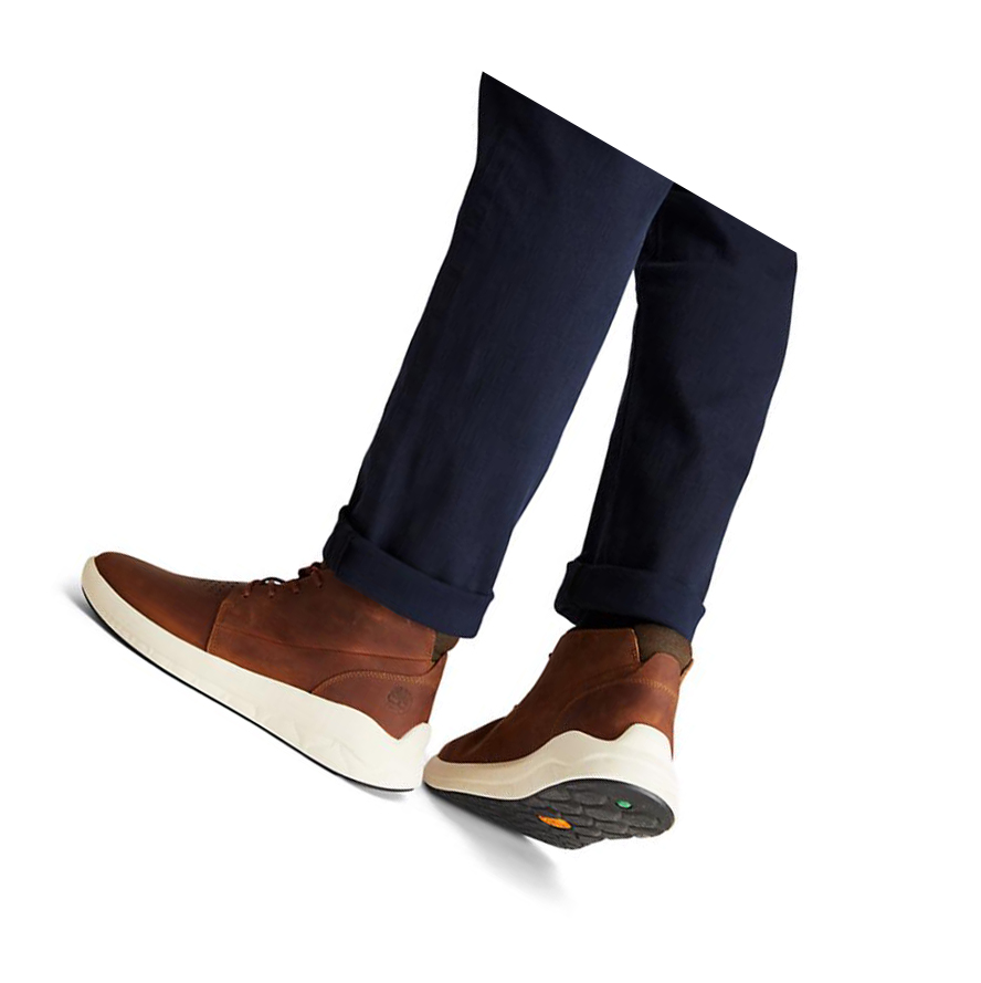 Timberland Bradstreet Ultra Μπότες Chukka ανδρικα καφε | GR-WKS7238