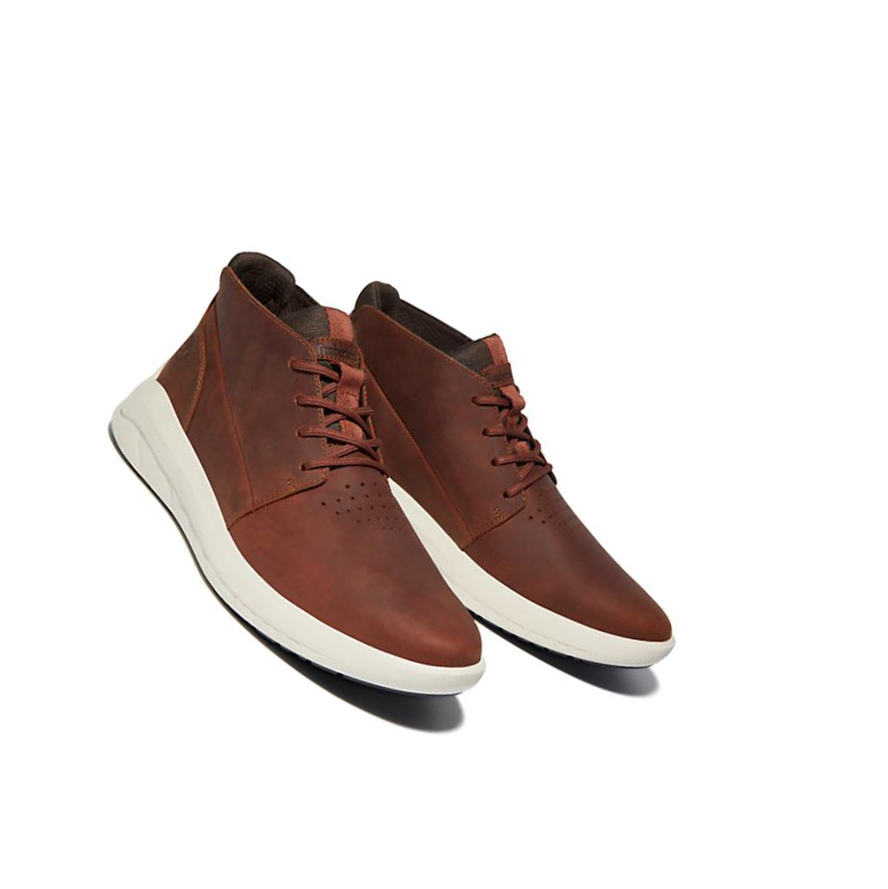 Timberland Bradstreet Ultra Μπότες Chukka ανδρικα καφε | GR-WKS7238