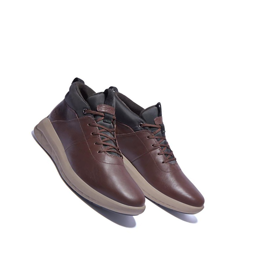 Timberland Bradstreet Ultra Χειμερινά Chukka Αθλητικά Παπούτσια ανδρικα σκούρο καφε | GR-EQP8165