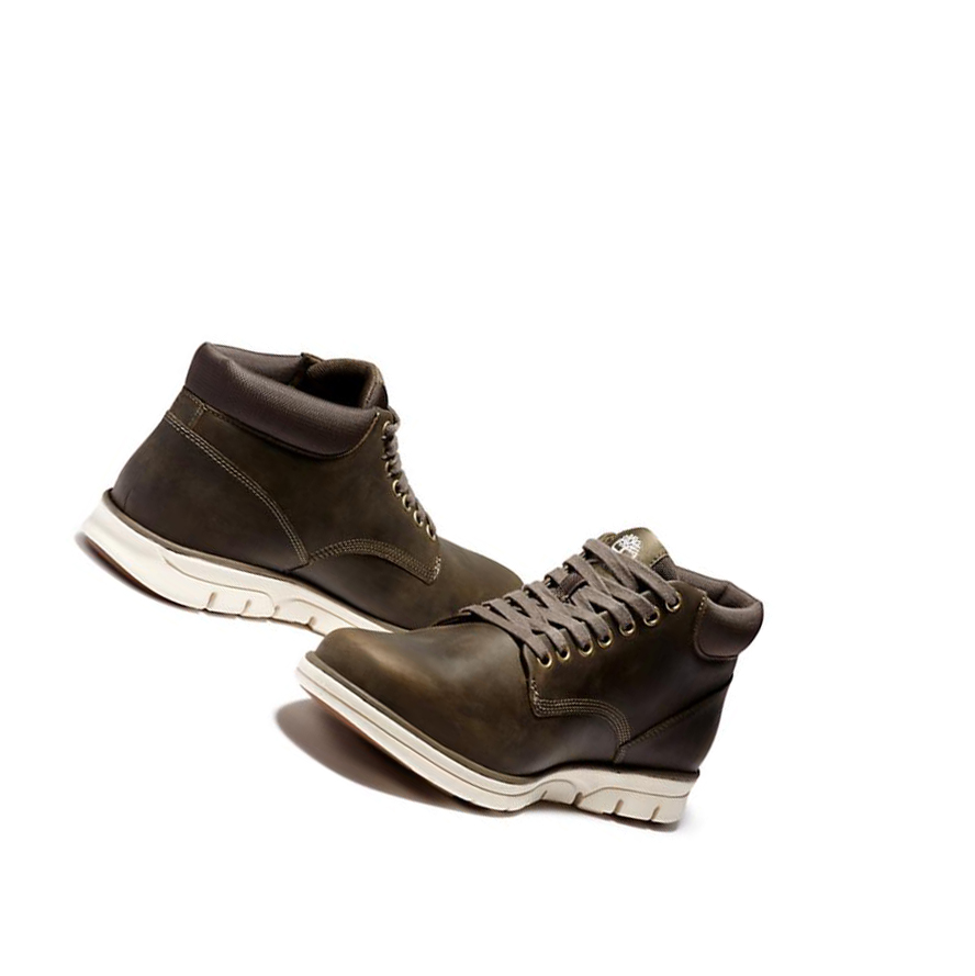 Timberland Bradstreet Μπότες Chukka ανδρικα Greige | GR-HLA2395