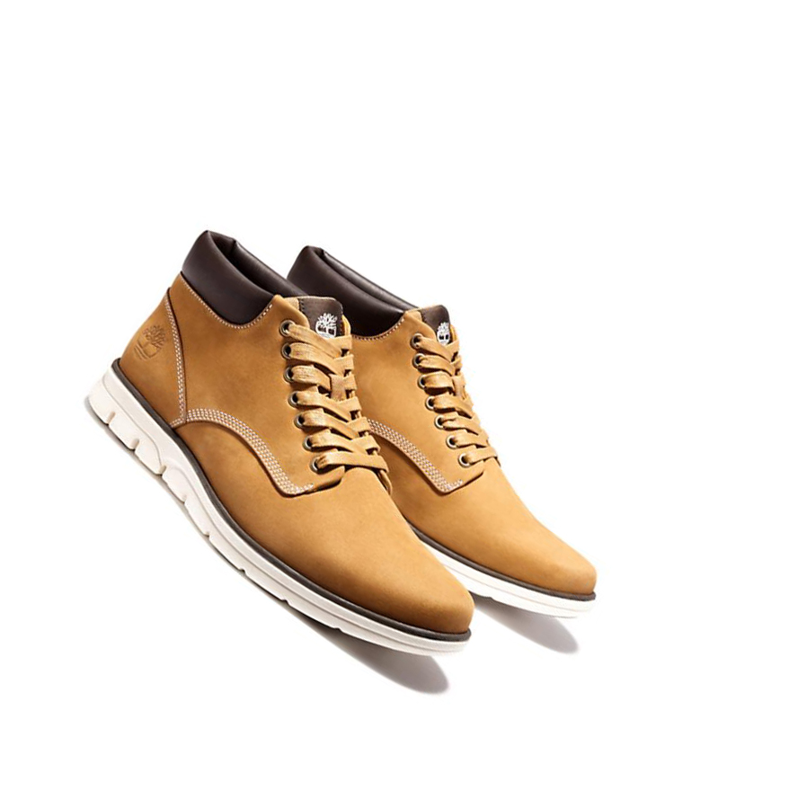 Timberland Bradstreet Μπότες Chukka ανδρικα κίτρινα | GR-KWL5637