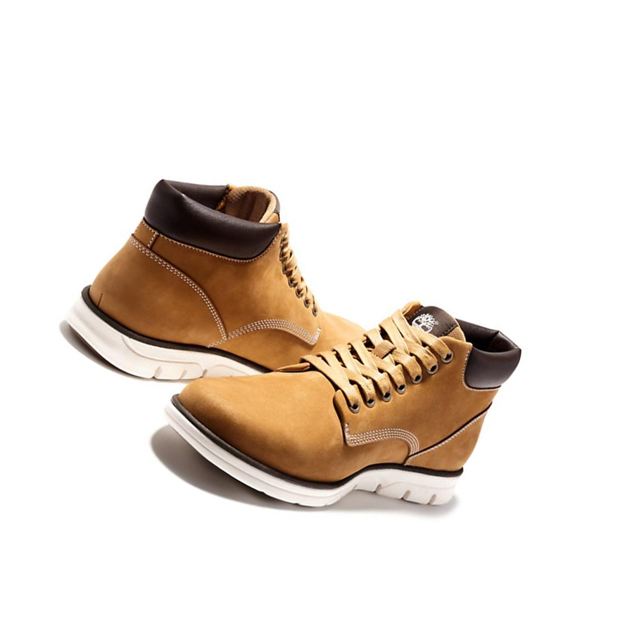 Timberland Bradstreet Μπότες Chukka ανδρικα κίτρινα | GR-KWL5637