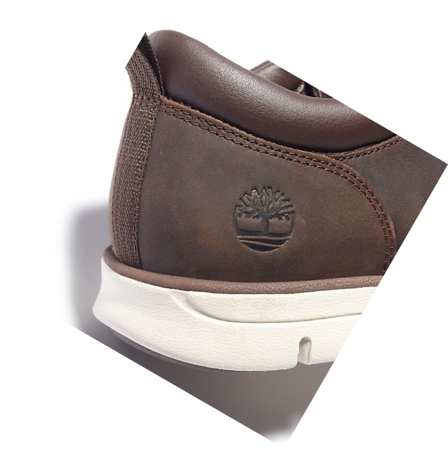 Timberland Bradstreet δερματινα Oxford παπουτσια casual ανδρικα καφε | GR-LXV6157