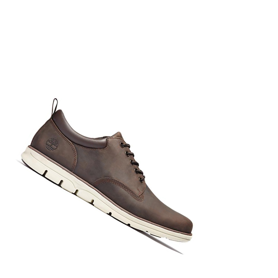 Timberland Bradstreet δερματινα Oxford παπουτσια casual ανδρικα καφε | GR-LXV6157