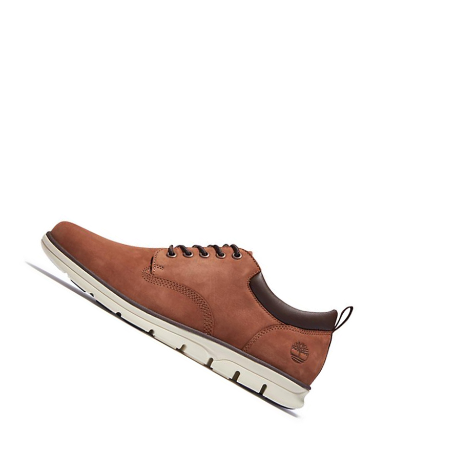 Timberland Bradstreet δερματινα Oxford παπουτσια casual ανδρικα καφε | GR-OJG5687