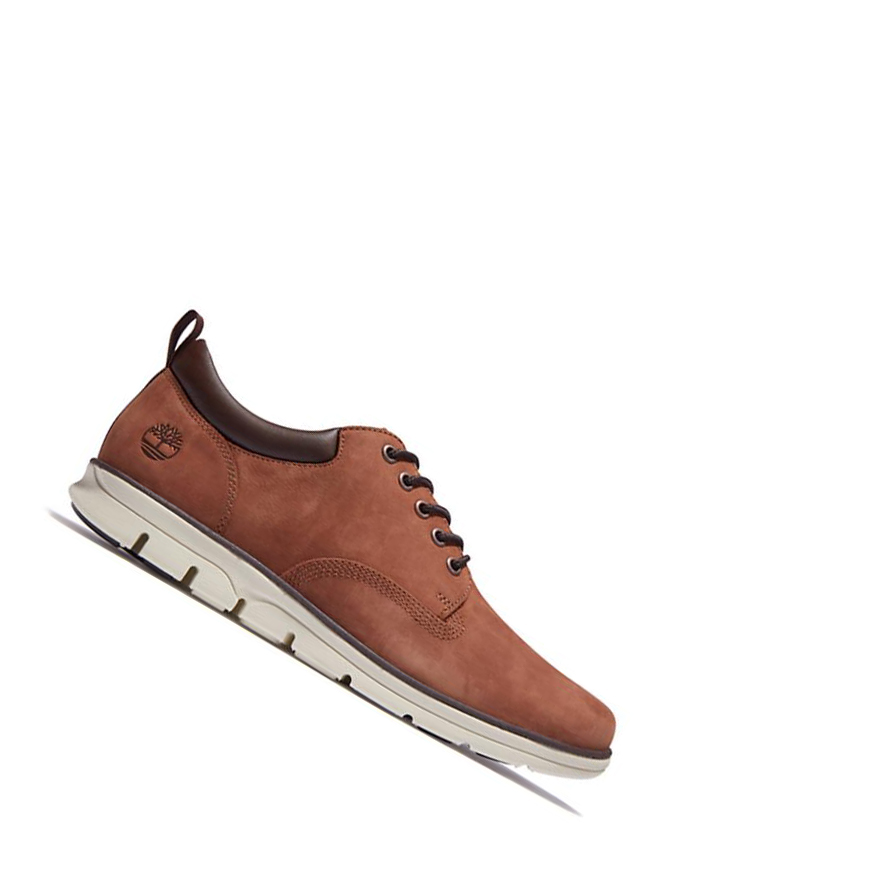 Timberland Bradstreet δερματινα Oxford παπουτσια casual ανδρικα καφε | GR-OJG5687