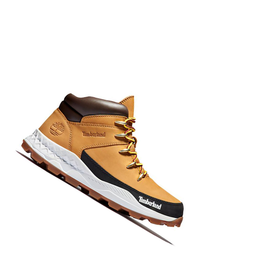 Timberland Brooklyn Euro Sprint Αθλητικά Παπούτσια ανδρικα κίτρινα | GR-HAI8692