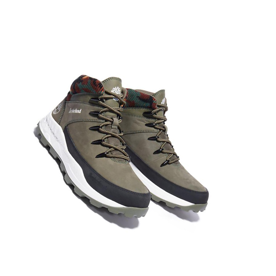 Timberland Brooklyn Euro Sprint Αθλητικά Παπούτσια ανδρικα σκούρο πρασινο | GR-YVF6814