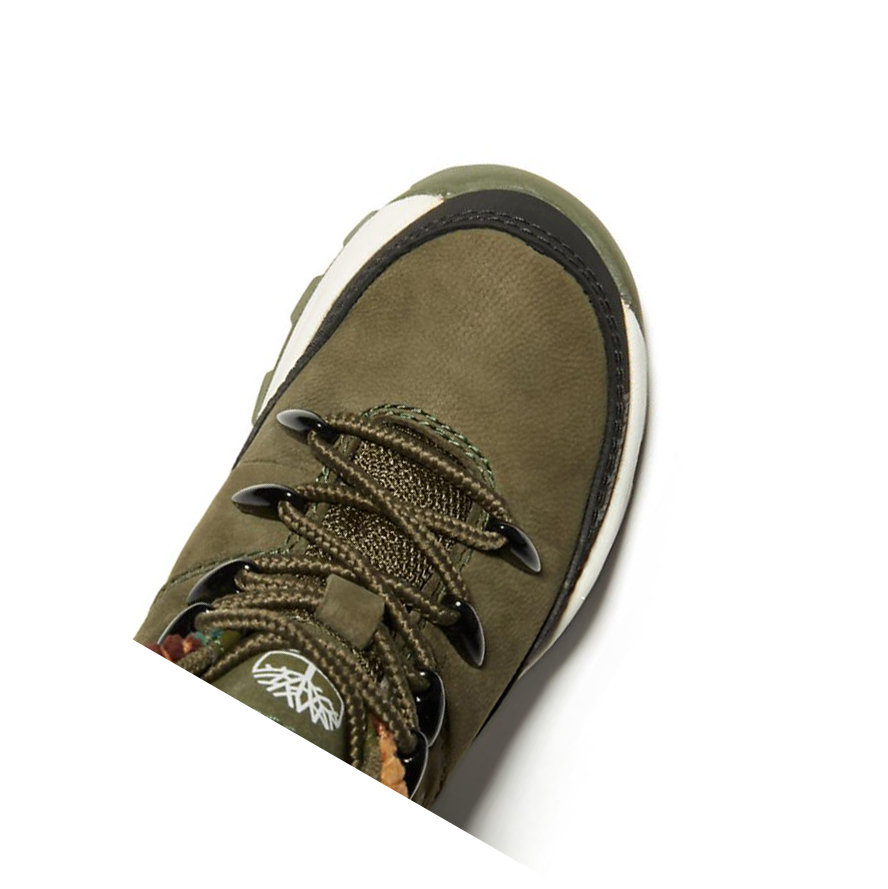 Timberland Brooklyn High Top Αθλητικά Παπούτσια παιδικα πρασινο | GR-HXR8215