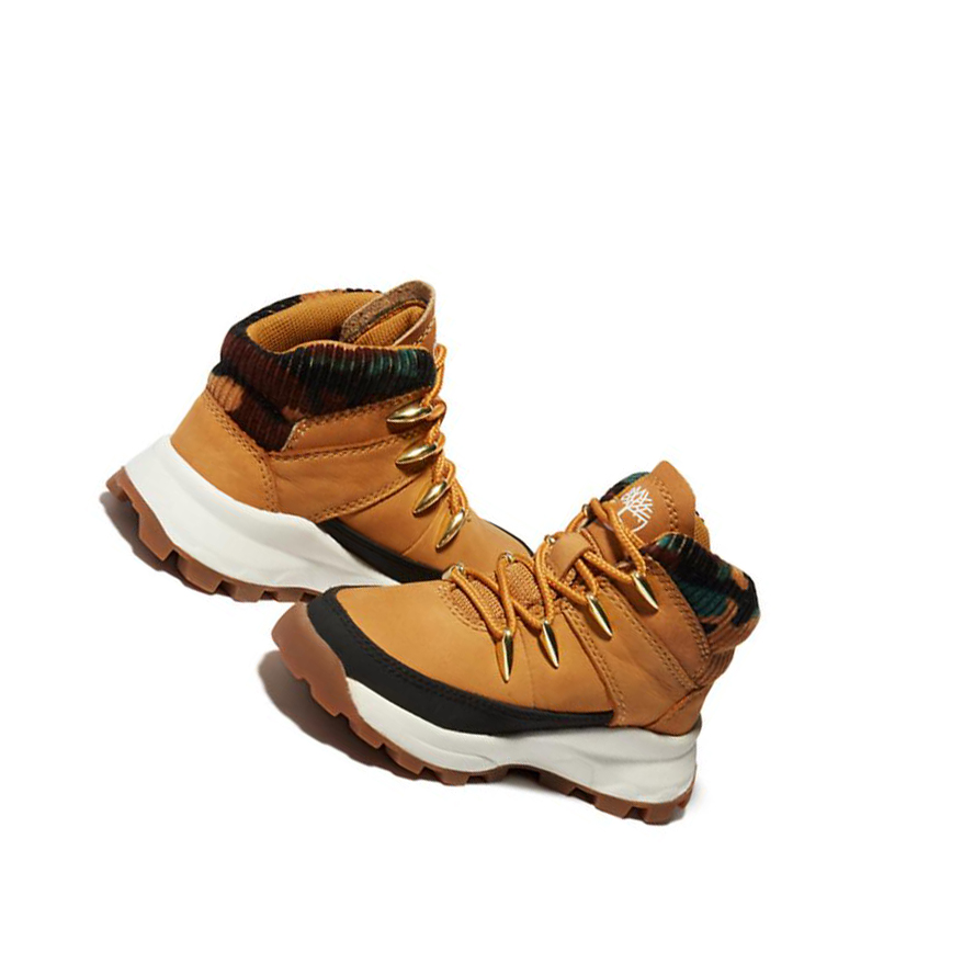 Timberland Brooklyn High Top Αθλητικά Παπούτσια παιδικα κίτρινα | GR-PAQ2879