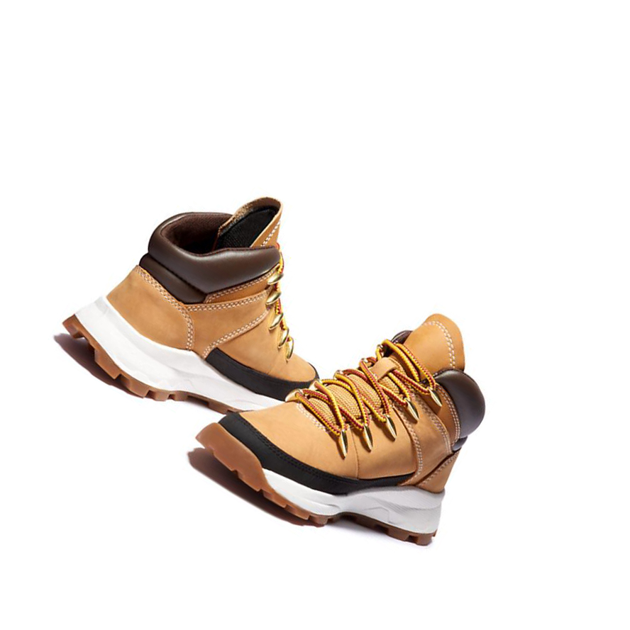 Timberland Brooklyn High Top Αθλητικά Παπούτσια παιδικα κίτρινα | GR-RPB5420