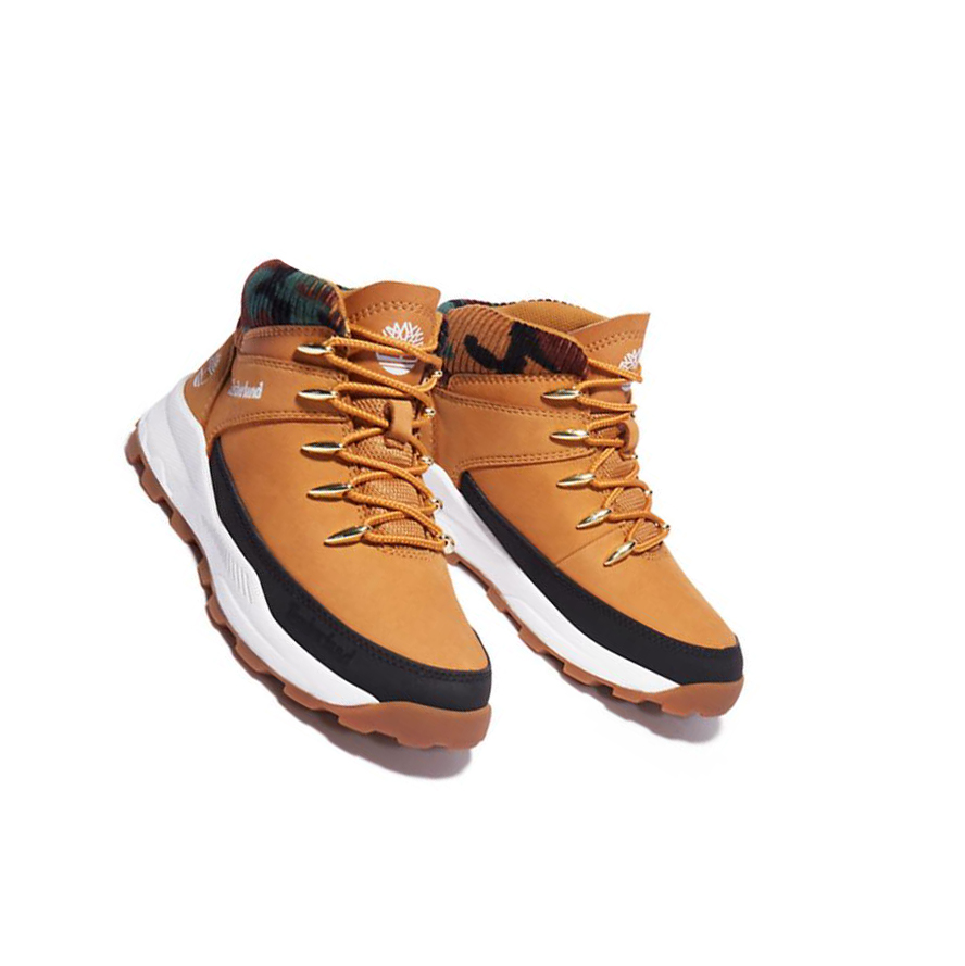 Timberland Brooklyn High Top Αθλητικά Παπούτσια παιδικα κίτρινα | GR-ZFX3812