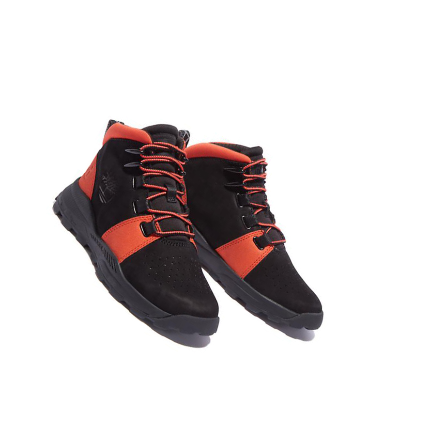 Timberland Brooklyn δαντελα-Up Αθλητικά Παπούτσια παιδικα μαυρα | GR-DPZ0814