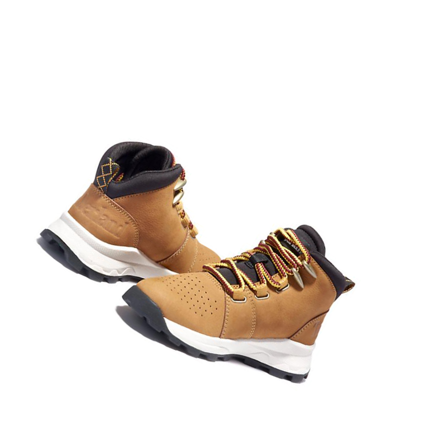 Timberland Brooklyn δαντελα-Up Αθλητικά Παπούτσια παιδικα ανοιχτο καφε | GR-TBU1230