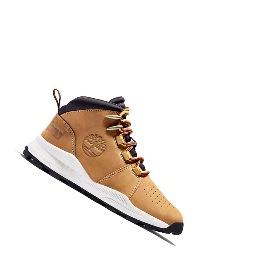 Timberland Brooklyn δαντελα-Up Αθλητικά Παπούτσια παιδικα καφε | GR-VMS5237