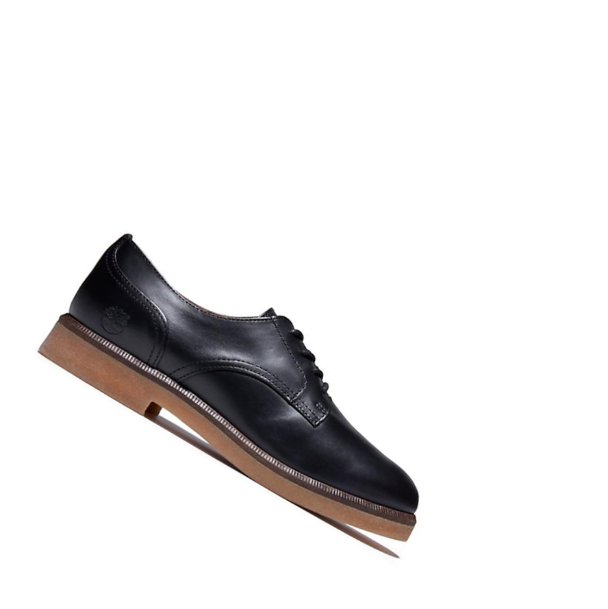 Timberland Cambridge Square παπουτσια oxford γυναικεια μαυρα | GR-QVJ0952