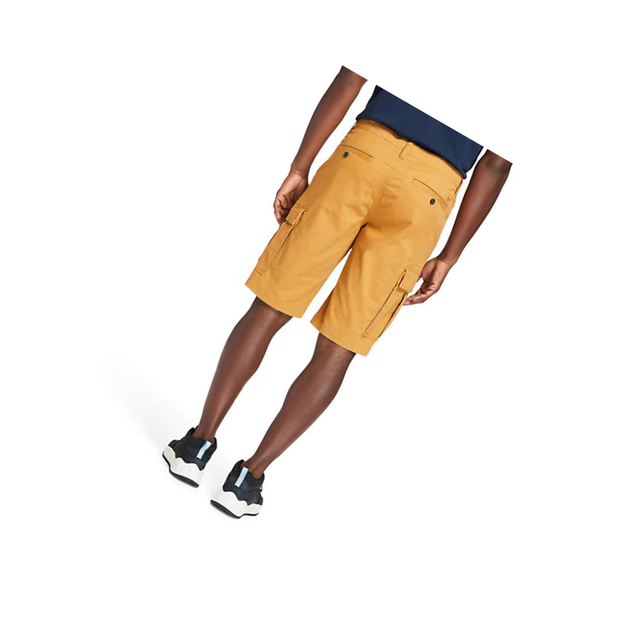 Timberland Cargo Shorts παντελονι ανδρικα σκούρο κίτρινα | GR-HYJ7165