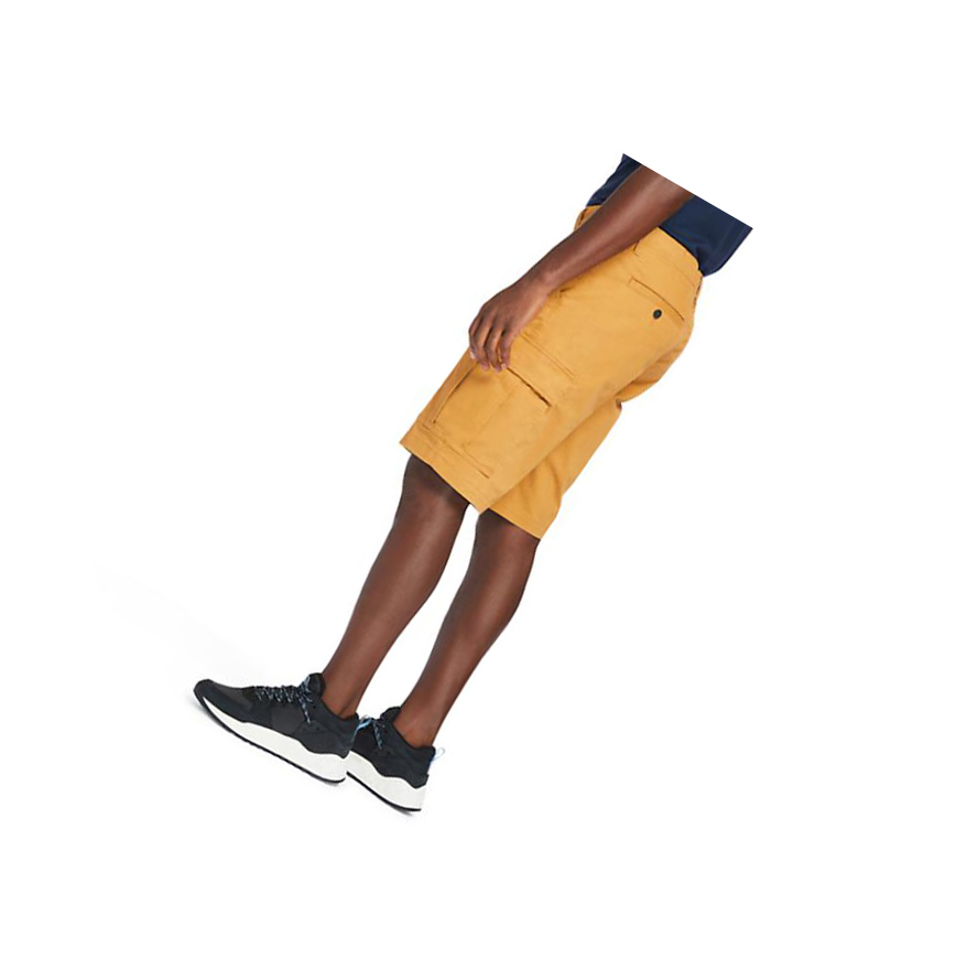 Timberland Cargo Shorts παντελονι ανδρικα σκούρο κίτρινα | GR-HYJ7165