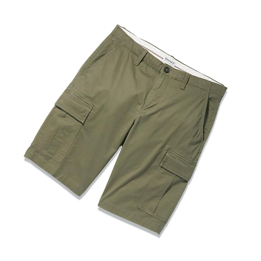 Timberland Cargo Shorts παντελονι ανδρικα σκούρο πρασινο | GR-QWC8362