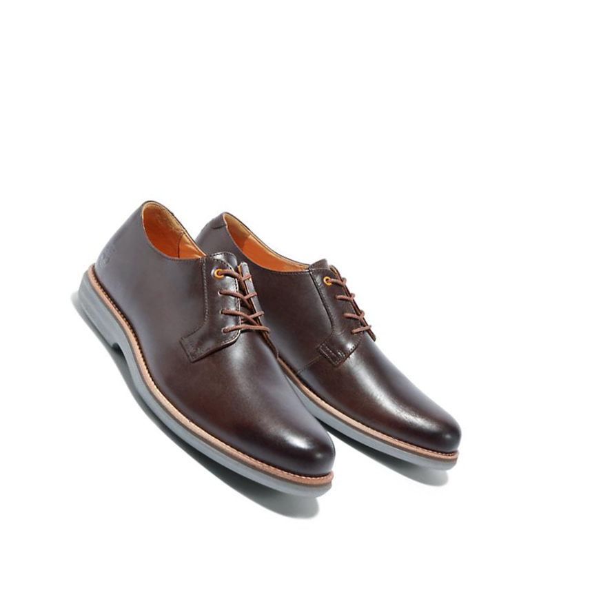 Timberland City Groove Oxford παπουτσια casual ανδρικα σκούρο καφε | GR-OWN4016