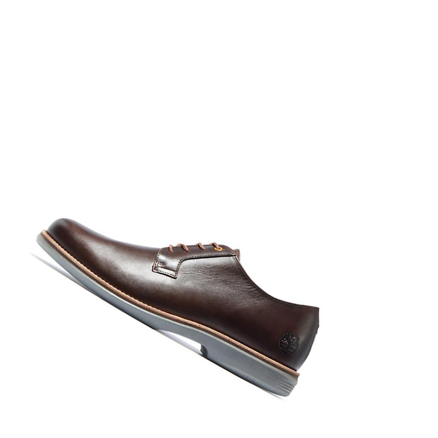 Timberland City Groove Oxford παπουτσια casual ανδρικα σκούρο καφε | GR-OWN4016