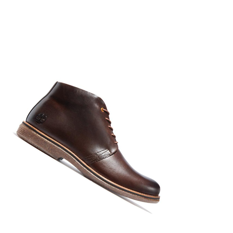 Timberland City Groove Μπότες Chukka ανδρικα σκούρο καφε | GR-IBM5820