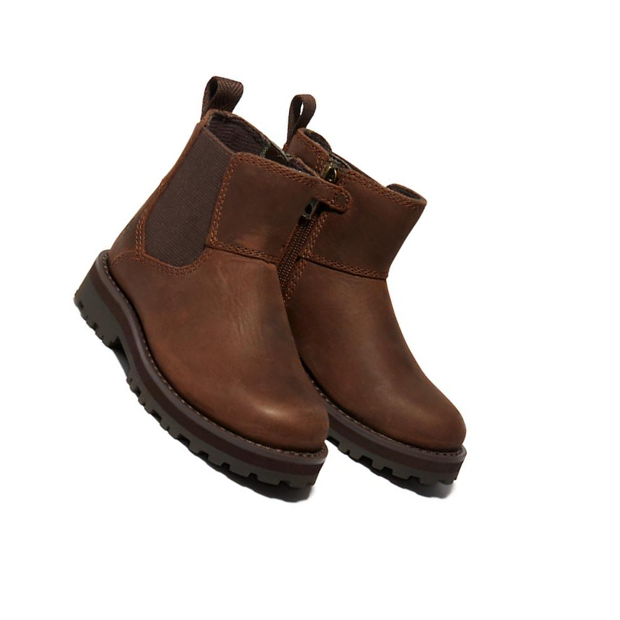 Timberland Courma Kid Chelsea μποτεσ παιδικα σκούρο καφε | GR-BFN8725