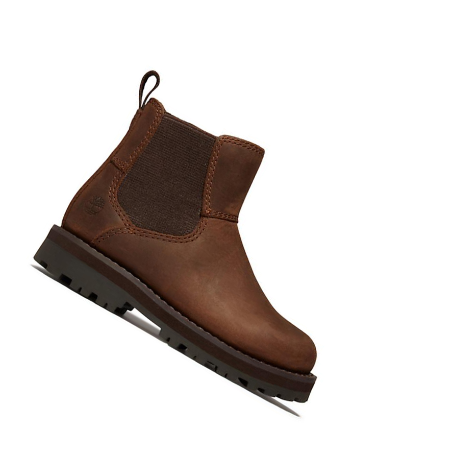 Timberland Courma Kid Chelsea μποτεσ παιδικα σκούρο καφε | GR-BFN8725