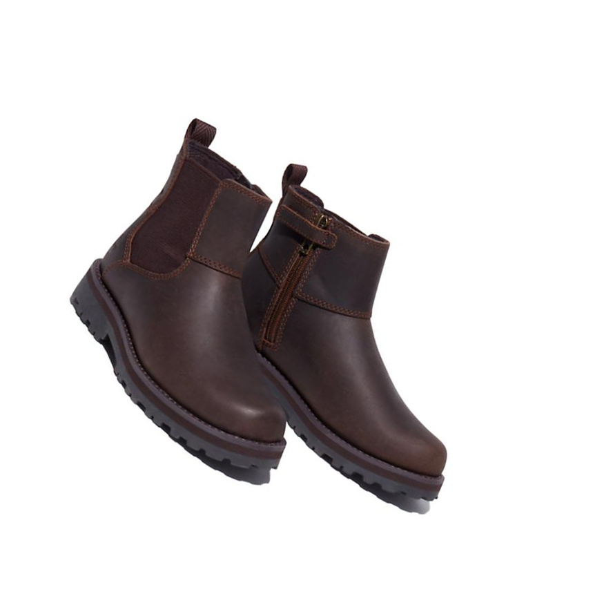 Timberland Courma Kid Chelsea μποτεσ παιδικα σκούρο καφε | GR-CPS6904