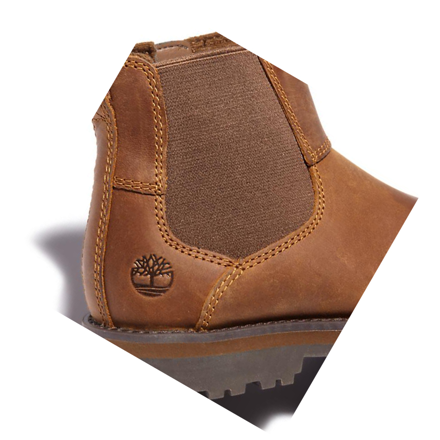 Timberland Courma Kid Chelsea μποτεσ παιδικα καφε | GR-IEL9567