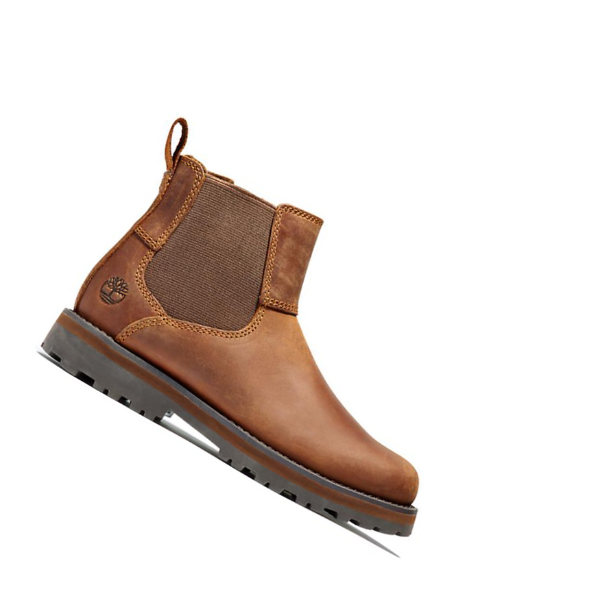 Timberland Courma Kid Chelsea μποτεσ παιδικα καφε | GR-IEL9567