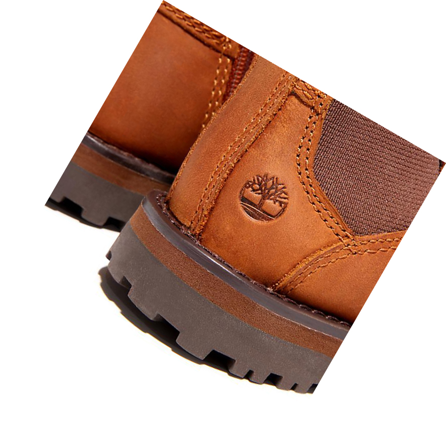 Timberland Courma Kid Chelsea μποτεσ παιδικα καφε | GR-JLN0916