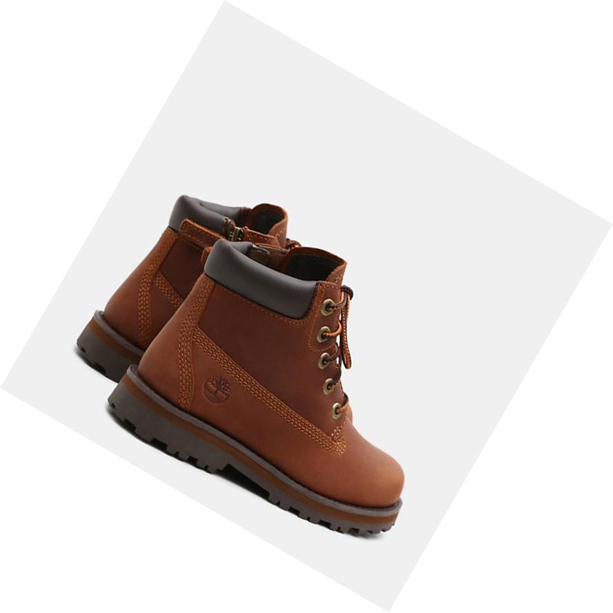 Timberland Courma Kid Original 6-inch Boots παιδικα καφε | GR-EKR3079