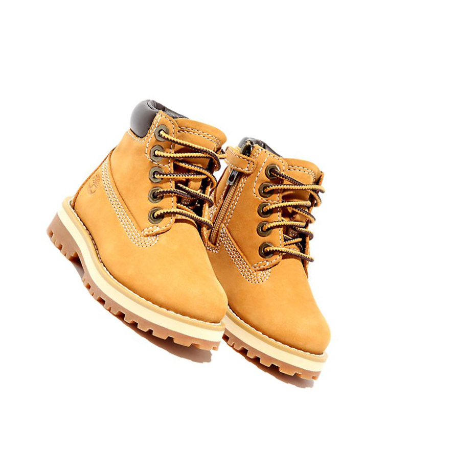 Timberland Courma Kid Original 6-inch Boots παιδικα κίτρινα | GR-MAW1082