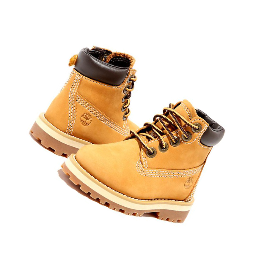 Timberland Courma Kid Original 6-inch Boots παιδικα κίτρινα | GR-MAW1082