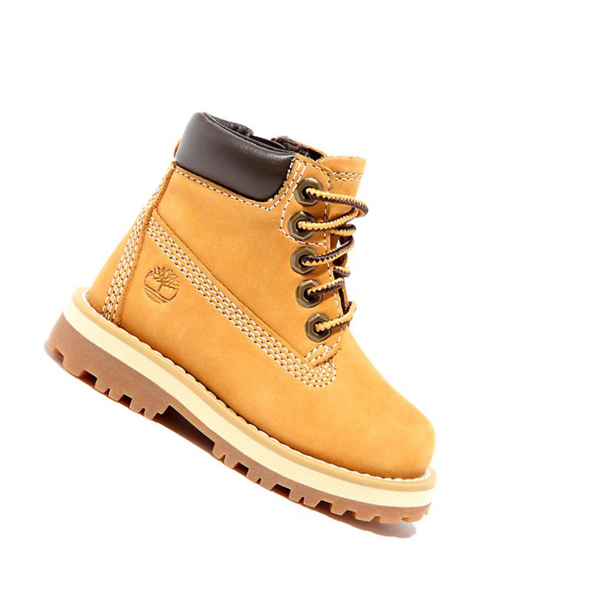 Timberland Courma Kid Original 6-inch Boots παιδικα κίτρινα | GR-MAW1082